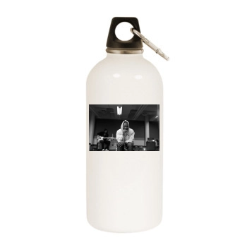 Frank Ocean White Water Bottle With Carabiner