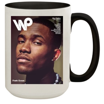 Frank Ocean 15oz Colored Inner & Handle Mug