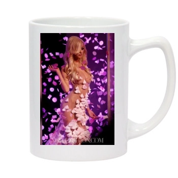 Zahia Dehar 14oz White Statesman Mug