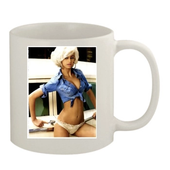 Zahia Dehar 11oz White Mug