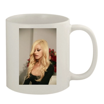 Zahia Dehar 11oz White Mug