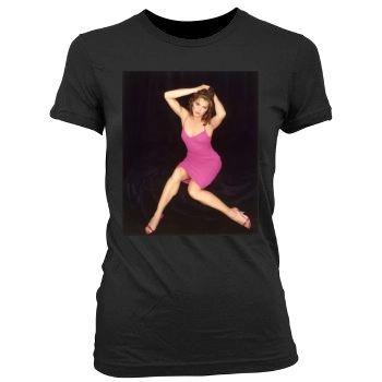 Brooke Shields Women's Junior Cut Crewneck T-Shirt