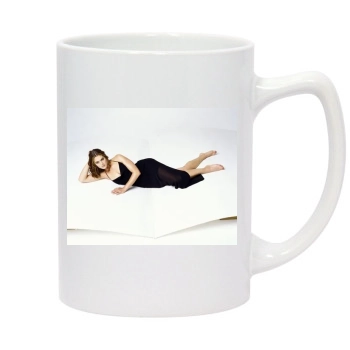 Brooke Shields 14oz White Statesman Mug