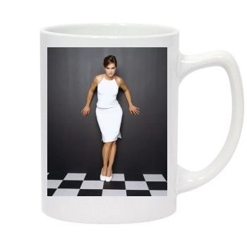 Brooke Shields 14oz White Statesman Mug