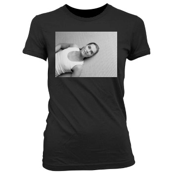 Brooke Shields Women's Junior Cut Crewneck T-Shirt