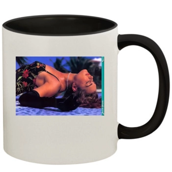 Brooke Shields 11oz Colored Inner & Handle Mug