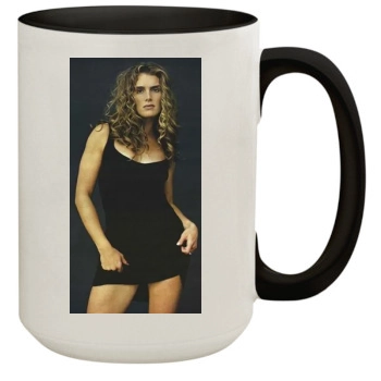 Brooke Shields 15oz Colored Inner & Handle Mug