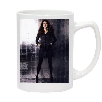 Brooke Shields 14oz White Statesman Mug