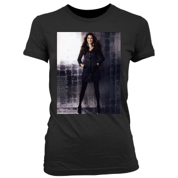 Brooke Shields Women's Junior Cut Crewneck T-Shirt