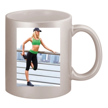 Candice Swanepoel 11oz Metallic Silver Mug