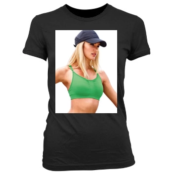 Candice Swanepoel Women's Junior Cut Crewneck T-Shirt