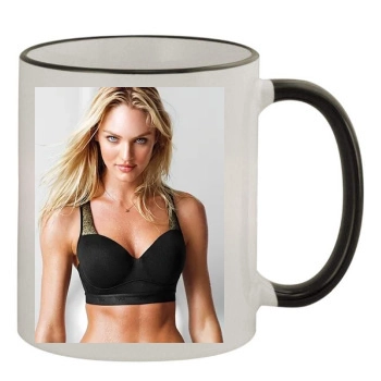 Candice Swanepoel 11oz Colored Rim & Handle Mug