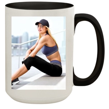 Candice Swanepoel 15oz Colored Inner & Handle Mug