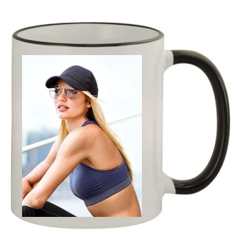 Candice Swanepoel 11oz Colored Rim & Handle Mug