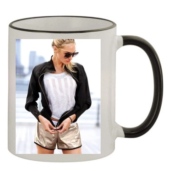 Candice Swanepoel 11oz Colored Rim & Handle Mug