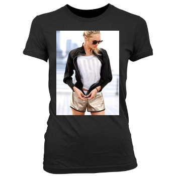 Candice Swanepoel Women's Junior Cut Crewneck T-Shirt