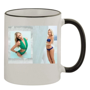 Candice Swanepoel 11oz Colored Rim & Handle Mug