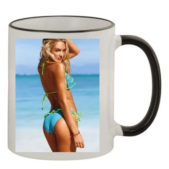 Candice Swanepoel 11oz Colored Rim & Handle Mug