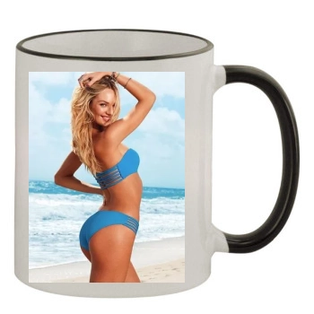 Candice Swanepoel 11oz Colored Rim & Handle Mug