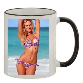 Candice Swanepoel 11oz Colored Rim & Handle Mug