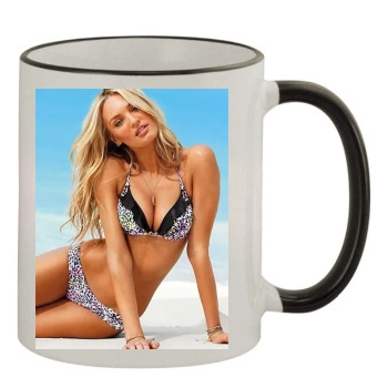 Candice Swanepoel 11oz Colored Rim & Handle Mug