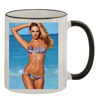 Candice Swanepoel 11oz Colored Rim & Handle Mug