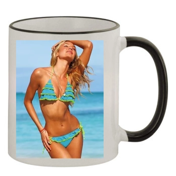 Candice Swanepoel 11oz Colored Rim & Handle Mug