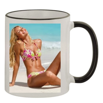 Candice Swanepoel 11oz Colored Rim & Handle Mug