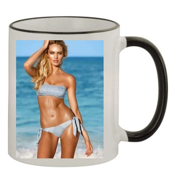 Candice Swanepoel 11oz Colored Rim & Handle Mug