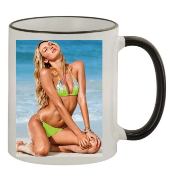 Candice Swanepoel 11oz Colored Rim & Handle Mug