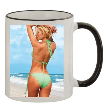 Candice Swanepoel 11oz Colored Rim & Handle Mug