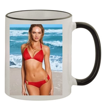 Candice Swanepoel 11oz Colored Rim & Handle Mug