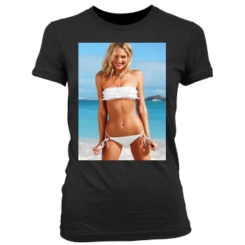 Candice Swanepoel Women's Junior Cut Crewneck T-Shirt