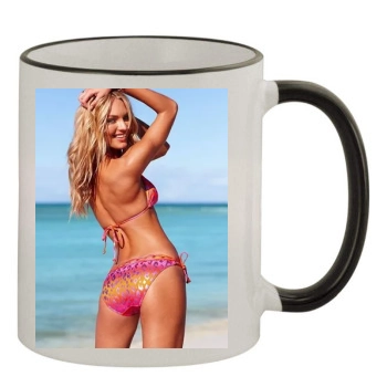 Candice Swanepoel 11oz Colored Rim & Handle Mug