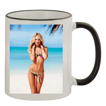 Candice Swanepoel 11oz Colored Rim & Handle Mug