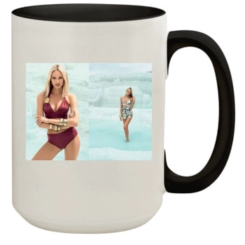 Candice Swanepoel 15oz Colored Inner & Handle Mug