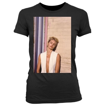 Candice Swanepoel Women's Junior Cut Crewneck T-Shirt