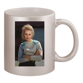 Candice Swanepoel 11oz Metallic Silver Mug