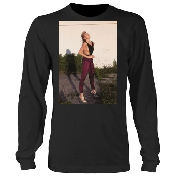 Candice Swanepoel Men's Heavy Long Sleeve TShirt