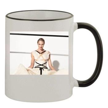 Candice Swanepoel 11oz Colored Rim & Handle Mug