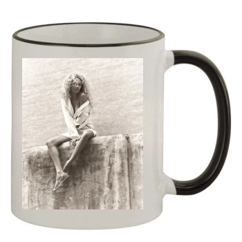 Candice Swanepoel 11oz Colored Rim & Handle Mug