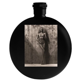 Candice Swanepoel Round Flask