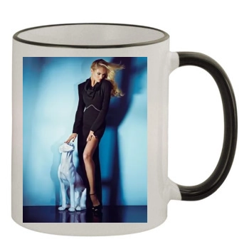 Candice Swanepoel 11oz Colored Rim & Handle Mug