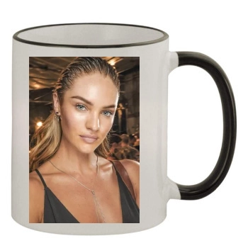 Candice Swanepoel 11oz Colored Rim & Handle Mug