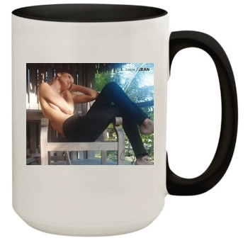 Candice Swanepoel 15oz Colored Inner & Handle Mug