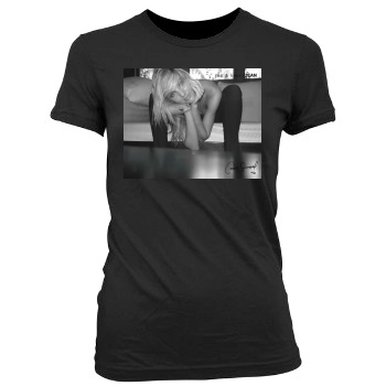 Candice Swanepoel Women's Junior Cut Crewneck T-Shirt