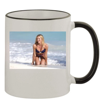 Candice Swanepoel 11oz Colored Rim & Handle Mug