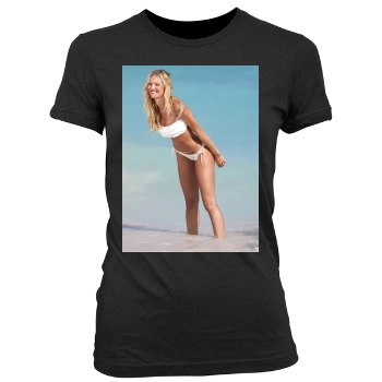 Candice Swanepoel Women's Junior Cut Crewneck T-Shirt