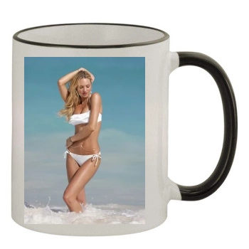 Candice Swanepoel 11oz Colored Rim & Handle Mug