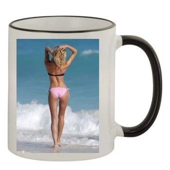 Candice Swanepoel 11oz Colored Rim & Handle Mug